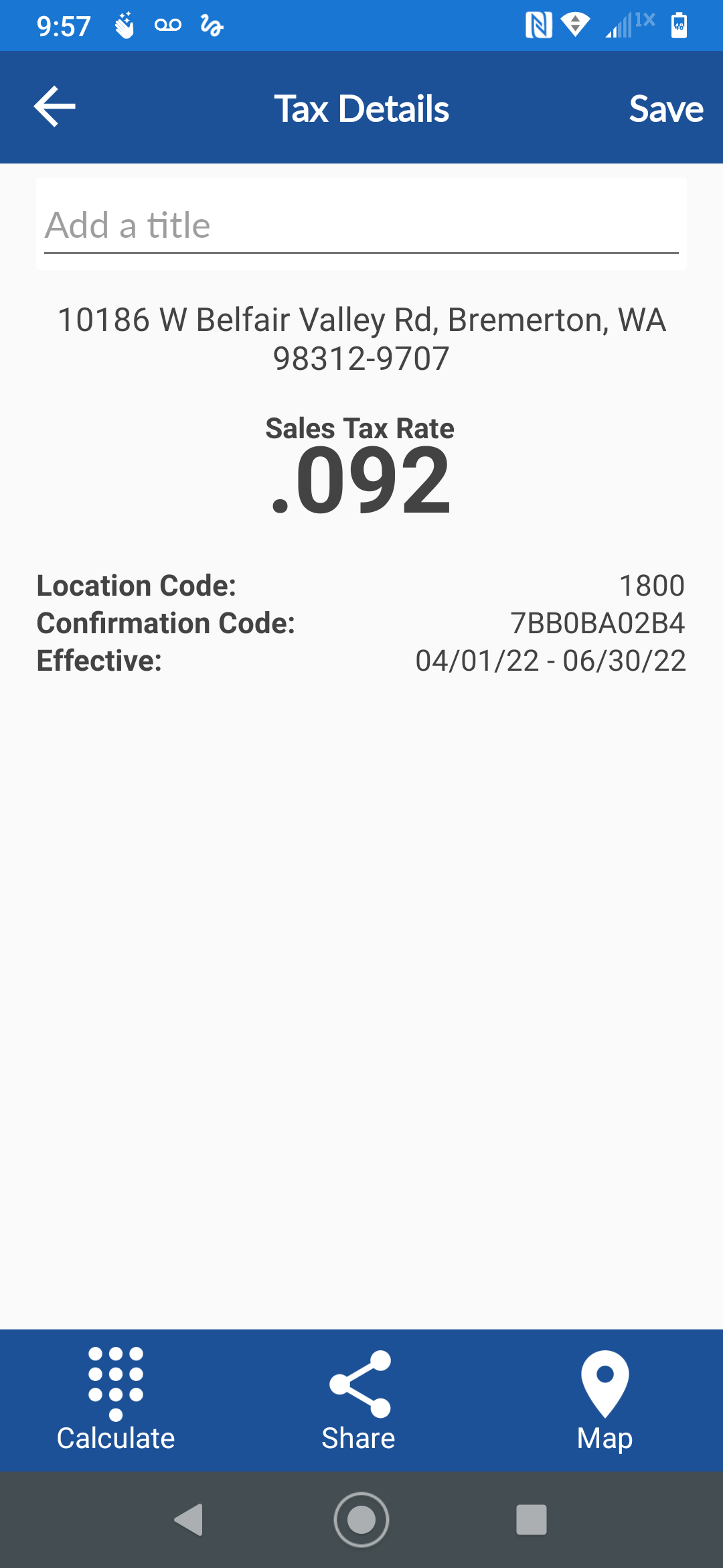 Darn. What should I charge for&nbsp;tax?